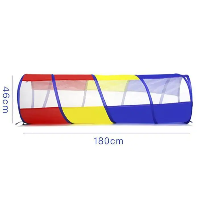 Портативный детский игровой складной туннель игрушка палатка детская повседневная игрушка для игры дома и на улице подарки легкие, съемные