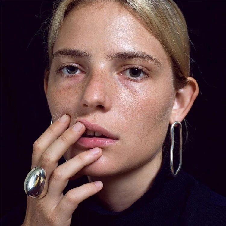 

Timeless Wonder Glam geo punk irregular Stud Earrings Women Party Top Rock Neat Sale Rare minimalist vintage retro pop INS 4566
