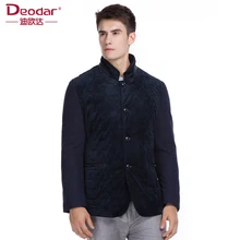 Деодар мужской пуховик толстый для Для мужчин верхняя одежда Распродажа Smart Повседневное одежда высокого качества DX4283