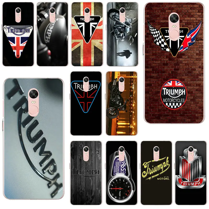 Triumph Motorcycle Logo Uk Soft Slim Cell Phone Cases TPU