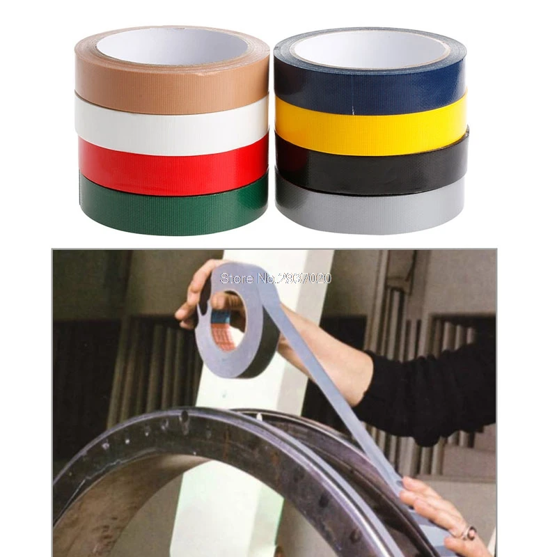 

20mm x 10m Waterproof Cloth Gaffa Gaffer Duck Duct Self Adhesive Repair Tapes