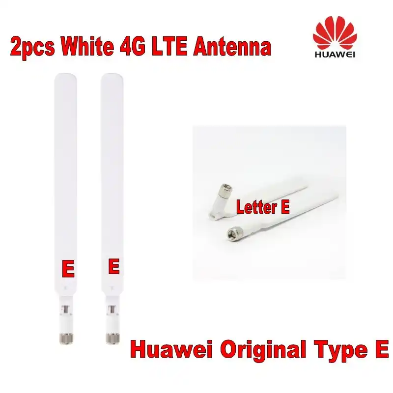 Par de antenas genuinas Huawei B612, 2 antenas externas, tipo E Original ( Router no incluido)|Módems| - AliExpress