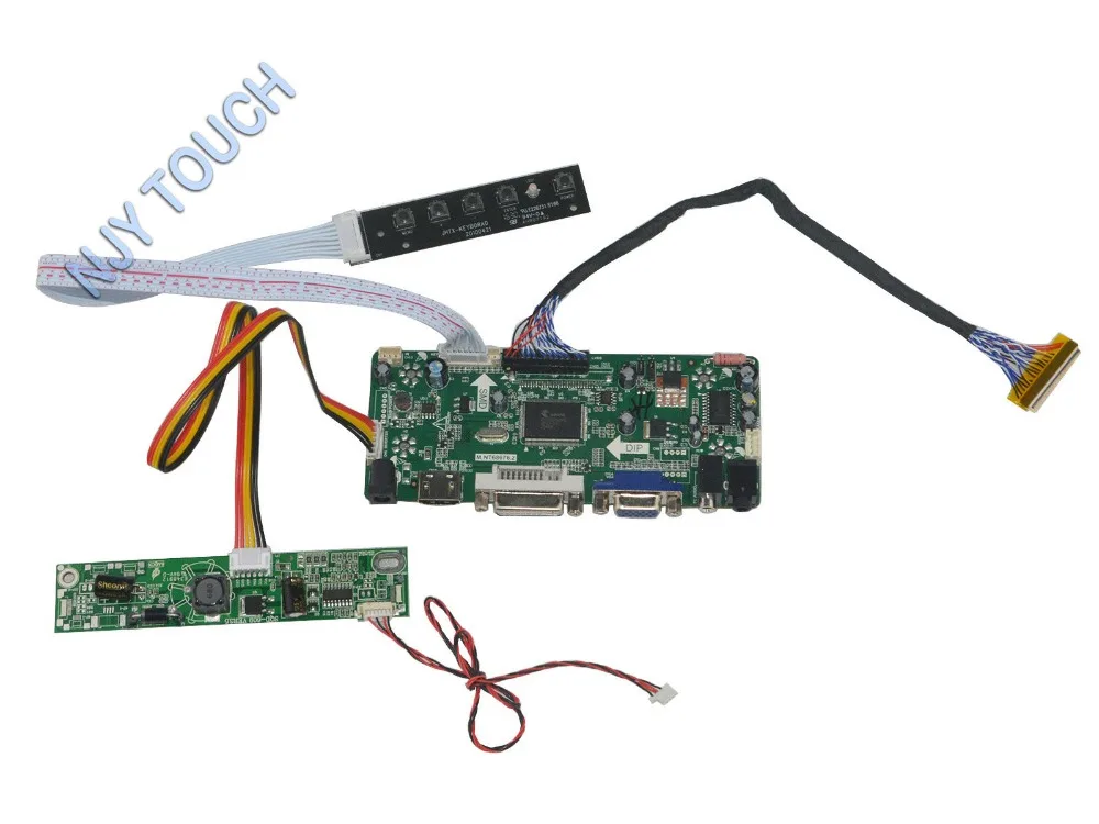 Controladora de Áudio Monitor de Kit Lcd para 20 Universal Hdmi Vga Placa Polegada 1600×900 Ltm200kt10 104086-0410 m. Nt68676.2a Dvi