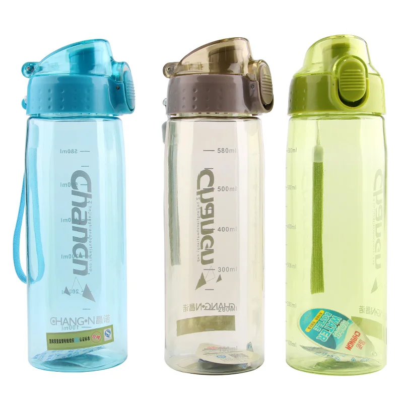 500ml BPA Free Leak Proof Sport Water Bottle Unbreakable Hiking Portable Bottles