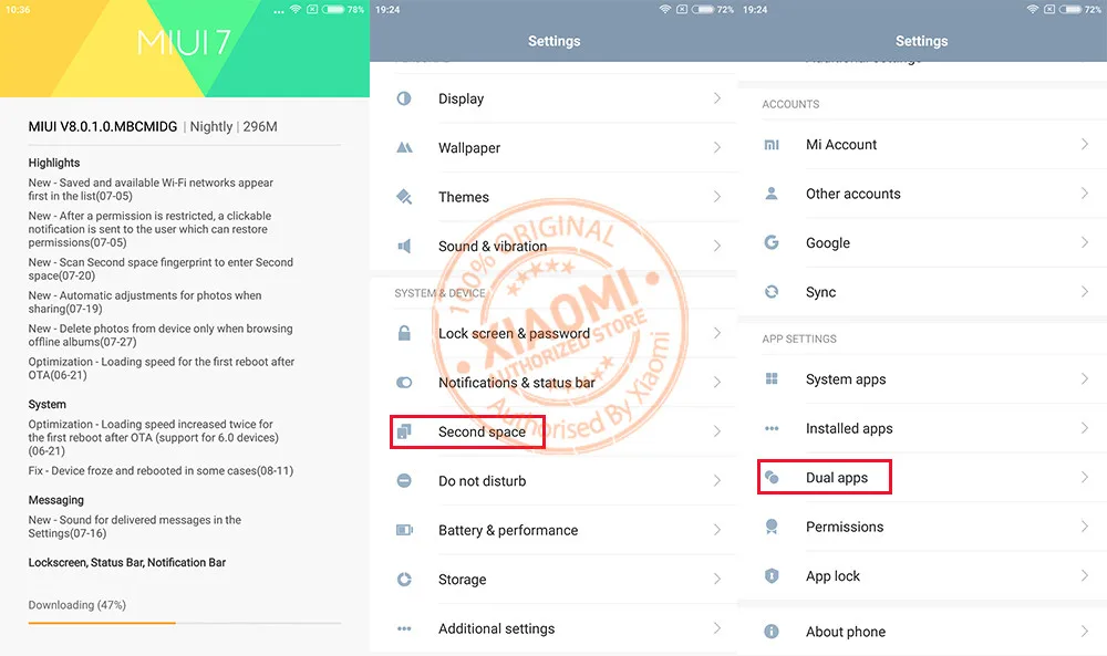 XIAOMI MAX Official Global Version miui8 detail 2