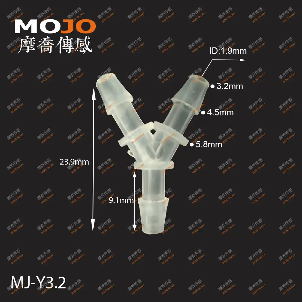 2020 Бесплатная доставка!(100 шт./лот) MJ Y3.2 1/8 &quotтрехходовые соединители для труб 3 2 мм
