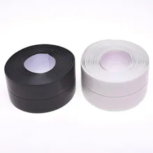 Горячая водонепроницаемый настенный герметик полоса кухонная раковина плитка трещина ремонт лента против плесени 3,8 см* 320 см Кухня водонепроницаемая лента против плесени