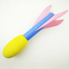 Детский сад раннего обучения трек и поле программного обеспечения Javelin детей мягкие ракета дротики открытый метание обучение Торпедо флаер