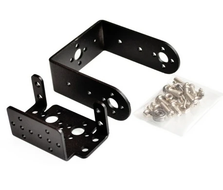 

1pcs 1 set  Mg995 996 steering gear pan and tilt mount mechanical robot servo mount set