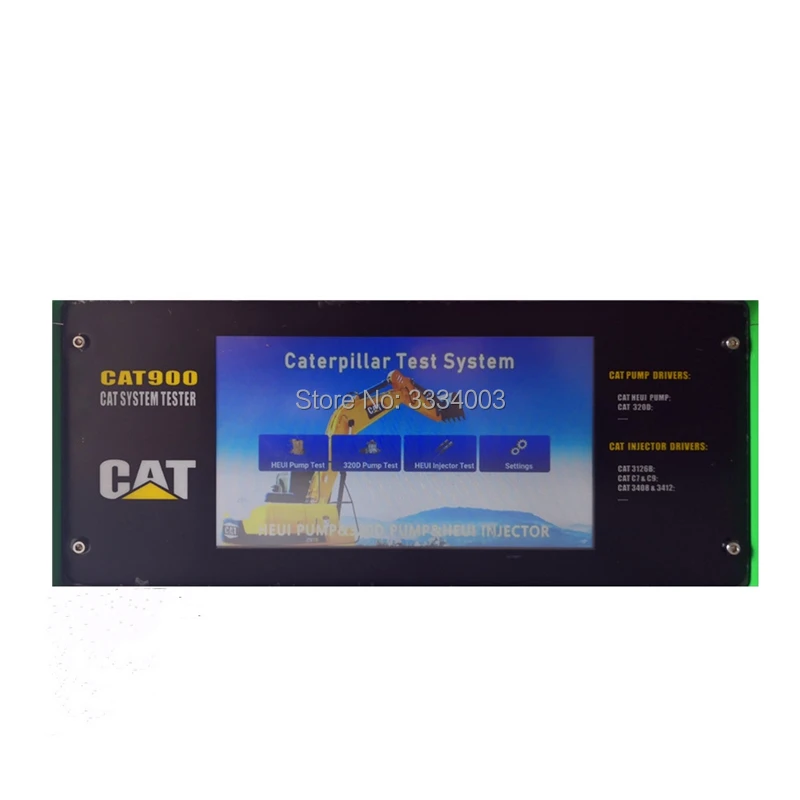 

Touch screen type AM- CAT900 common rail tester for CAT C7 C9 HEUI actuating pump 320D 3126B injector