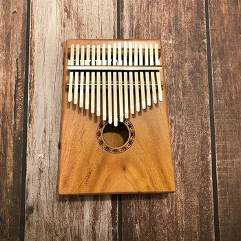 

thumb piano Kalimba 17 tone peach core finger piano music kalimba