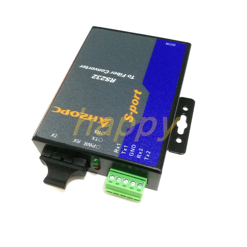 Industrial RS232 conversion optical transceiver serial port optical ...