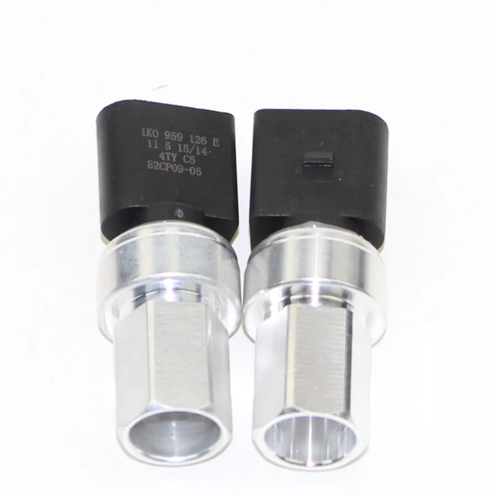 2 x Air Conditioning High Pressure Switch Sensor Passat B6 B5 VW Golf