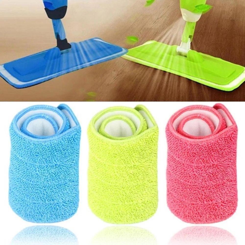 2019 New Replacement Microfiber Washable Spray Mop Dust Mop Household Mop Head Clean  Spray Mop Wet Dry Microfiber Cleaning