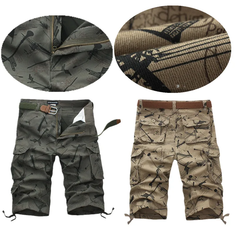 Tactical Shorts Cotton High Quality Multi Pockets 1pcs Mens Casual