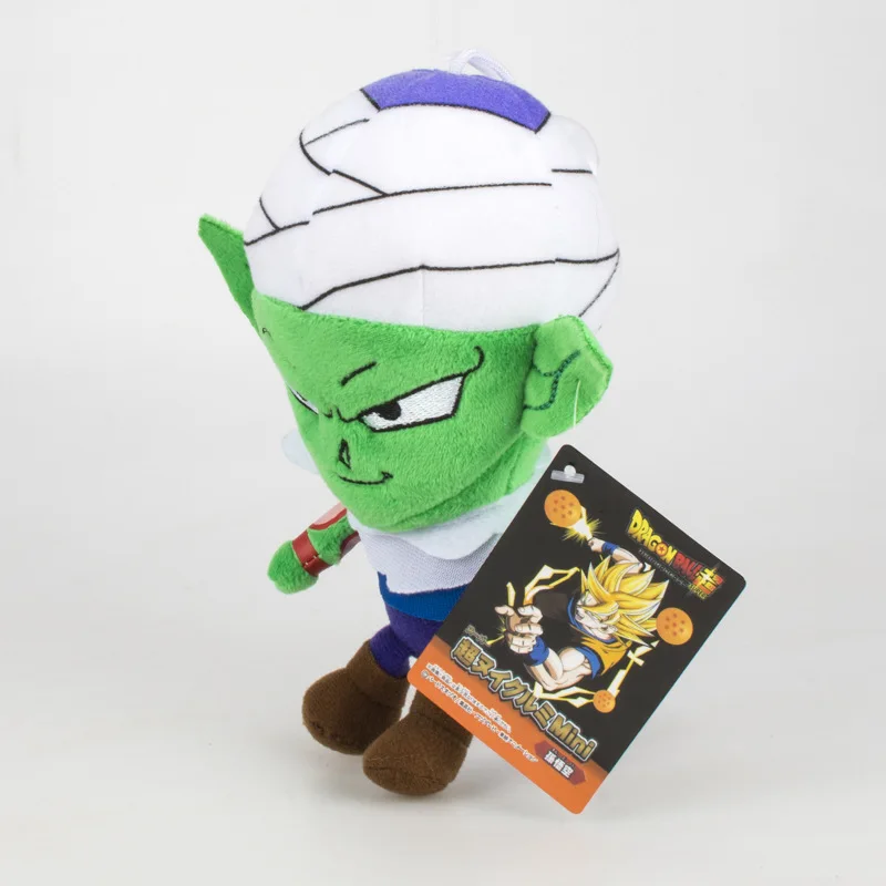 6 шт./партия аниме Dragon ball Z Super Saiyan vegeta Goku Buu Piccolo подвеска с мягкой игрушкой 18 см мягкие куклы подарок