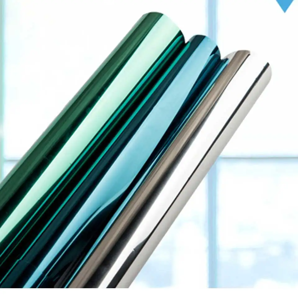Decorative Window Film Privacy One Way Mirror Film4050607080200cm Self Adhesive Solar Tint Film Stained Glass StickerPatten (1)