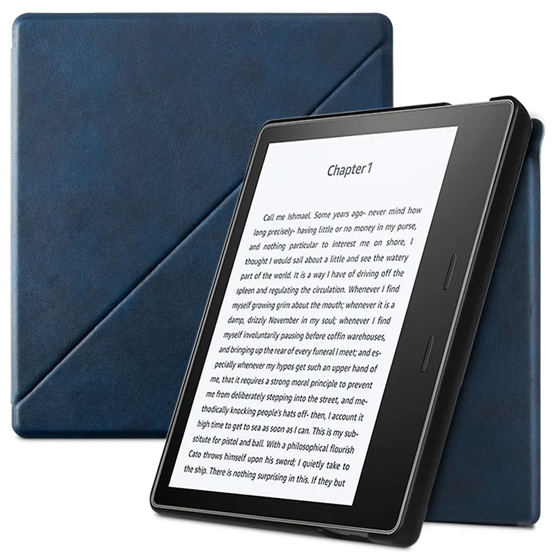 Чехол для электронных книг Amazon " Kindle Oasis 2(выпуск 9 поколения-)-защитный чехол-подставка из искусственной кожи с функцией автоматического пробуждения/сна