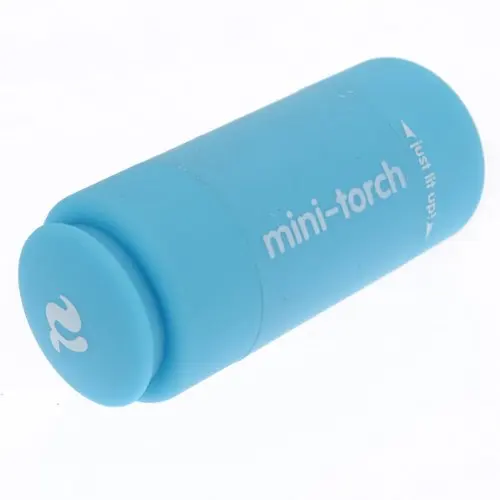 1 pcs USB Mini Torch Flashlight LED Portable Rechargeable with door key chain