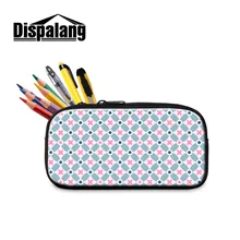 Dispalang креативная 3D печать Макияж сумка для женщин геометрические школьные принадлежности Карандаш Чехол для детей мальчиков ручка для девочек сумка в розницу