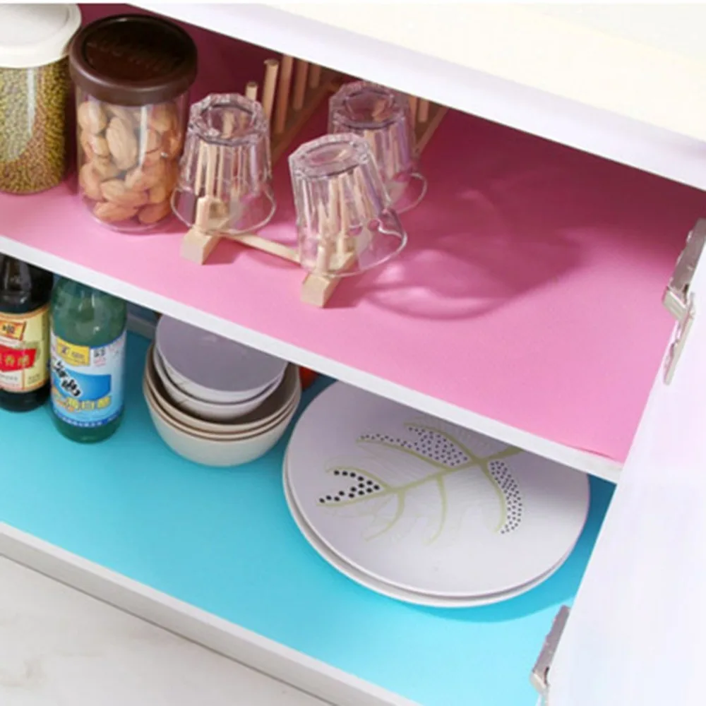 

Refrigerator Pad Antibacterial Antifouling Mildew Moisture Tailorable Pad Refrigerator Mats Fridge Waterproof