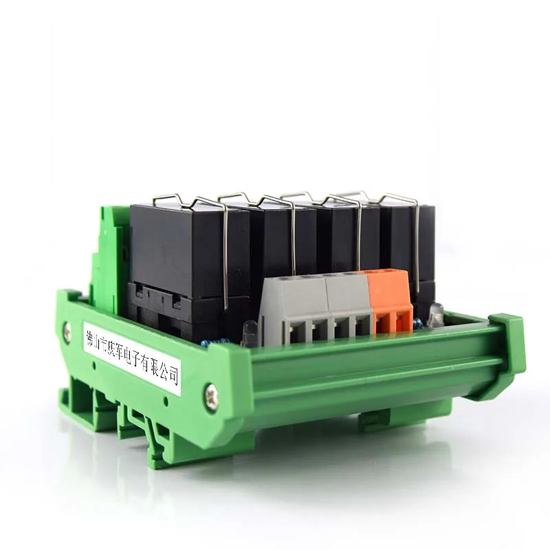 

4-way power relay F1CA024V solenoid valve module input compatible with NPN/PNP dual group 8 foot module