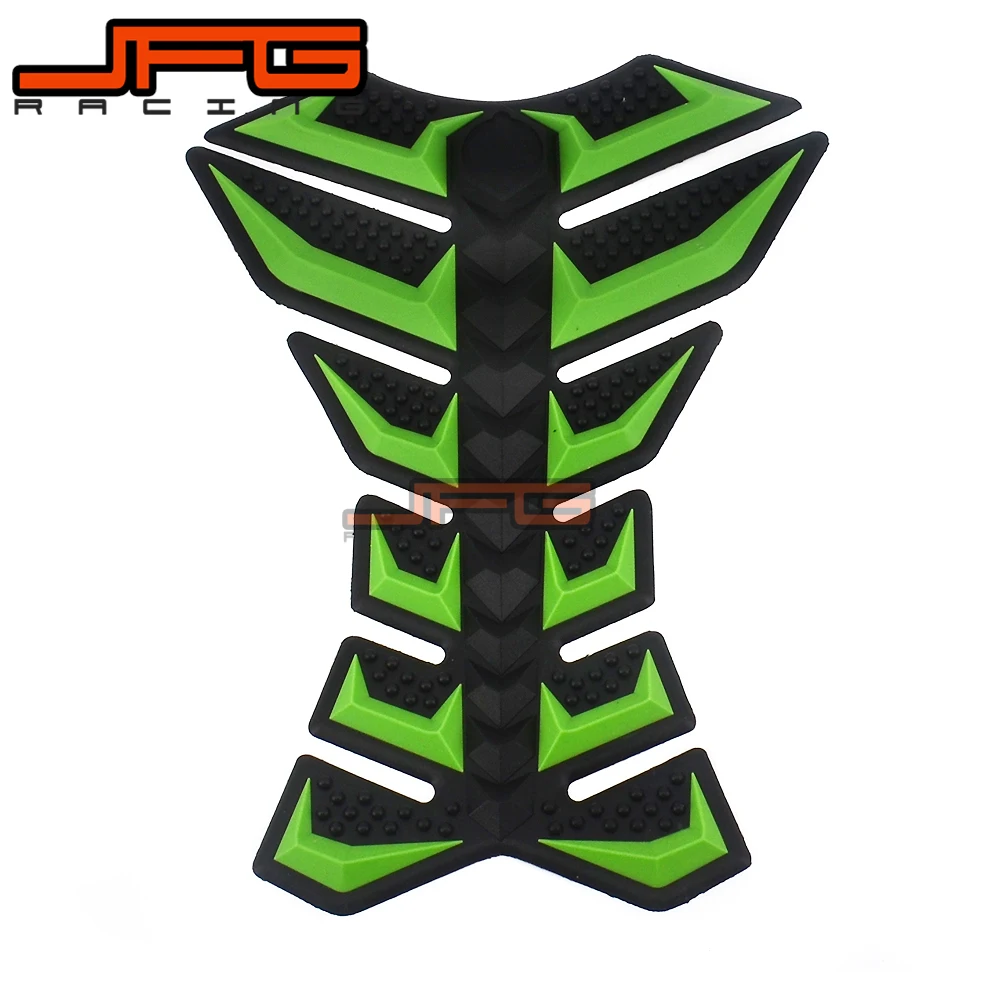 

Universal Rubber Motorcycle Fuel Tank Cap Sticker Fish Bone Paste For KAWASAKI NINJA ZX6R ZX8R ZX10R ZX14R ER6N ER6F Z800 Z1000