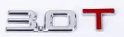 3D металлическая наклейка автомобиля Наклейка емкости автомобиля 1,3 T 1,8 T 2,2 T 2,0 T 1,6 T 3,0 T 2,4 T 2,5 T стикер кузова автомобиля