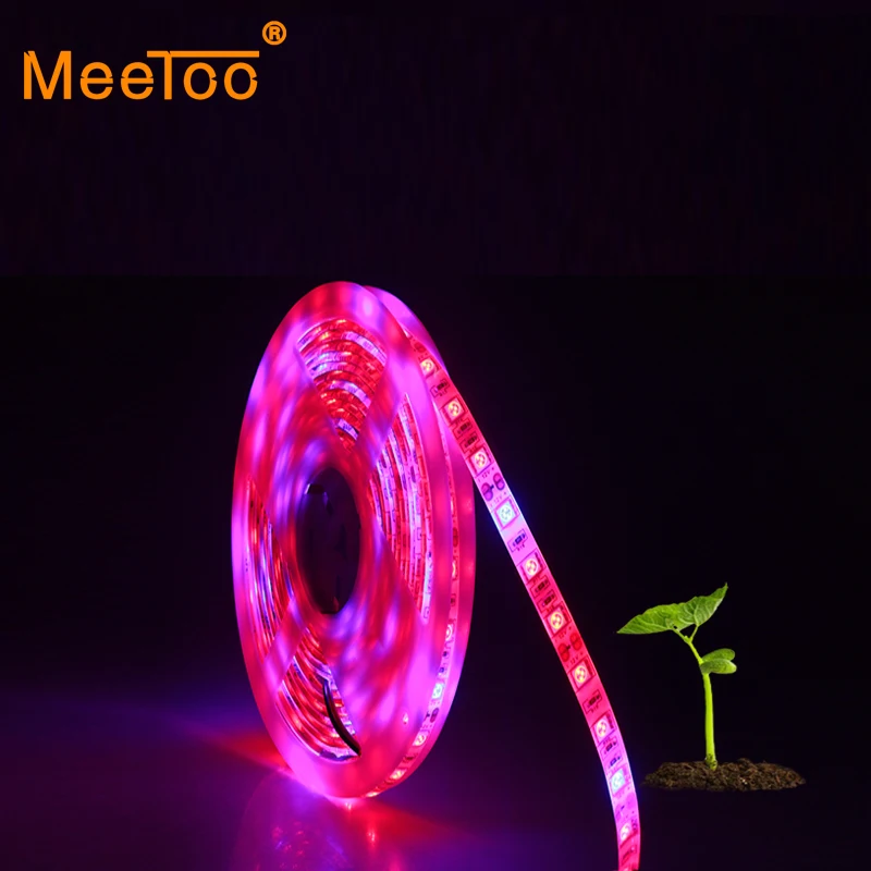5M Led Plant grow light Waterproof SMD5050 Hydroponic ...