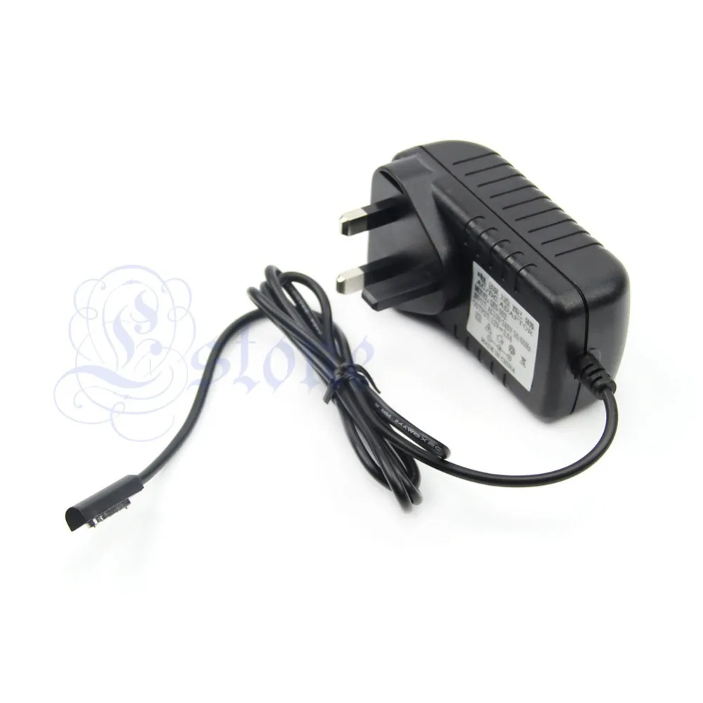 

12V 2A AC UK Plug Fast Power Adapter Wall Charger For Microsoft Surface RT Black