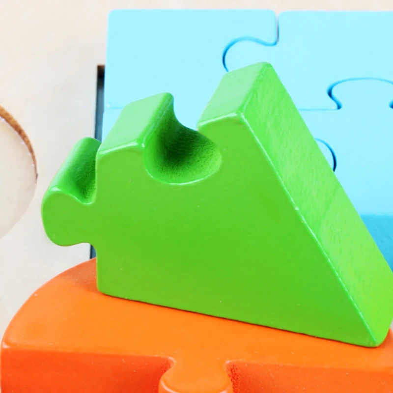  Preschool Board Games Wooden Shape Stitching Learning Board Montessori Early Education Teaching Aid - 32978167389