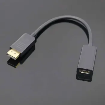 

centechia Hot Sale For HP/DELL Laptop PC Male To Female DP to HDMI Cable Display Port to 1080P HDMI Adapter Converter