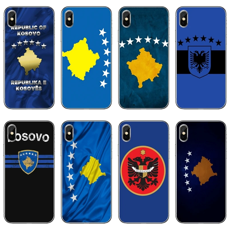 

Kosovo National flag slim TPU Soft Accessories phone cover case For Apple iPhone X XR XS Max 8 7 6s 6 plus SE 5s 5c 5 4s 4
