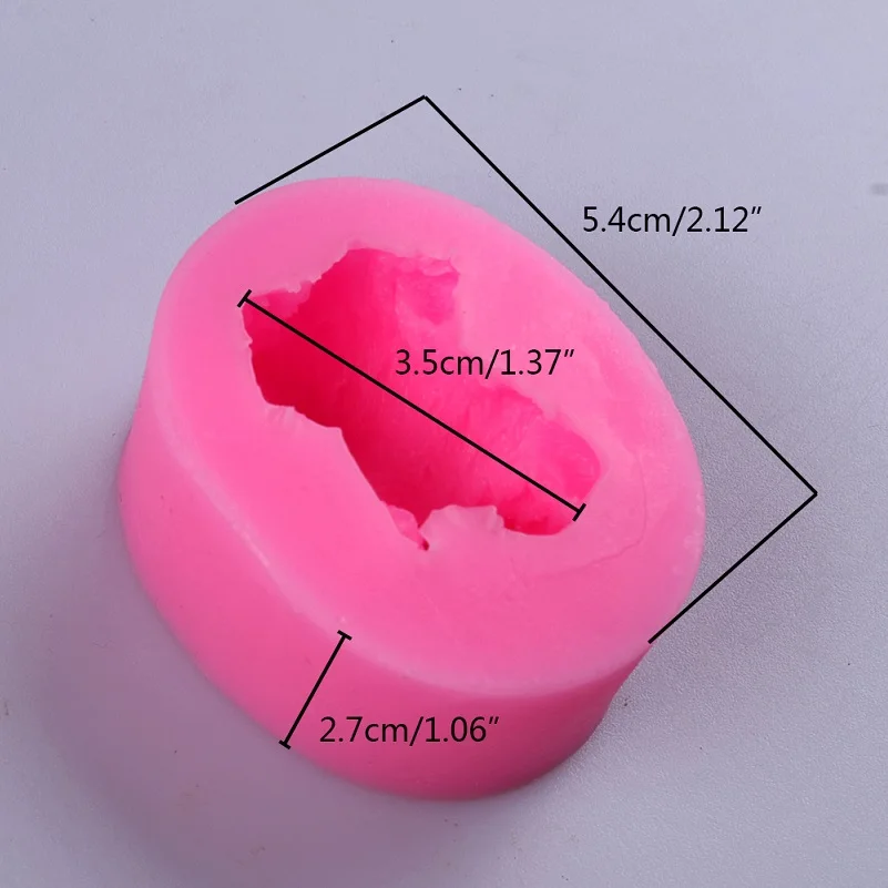 Facemile 2 шт. кролик собака 3D форма животных силиконовые помадки торт украшения формы шоколада форма для полимерной глины торт инструмент для выпечки