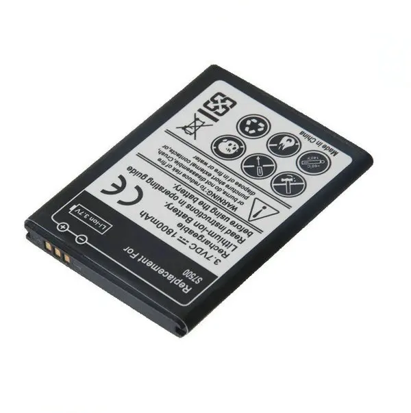 5 шт./лот 1800 мА/ч запасная батарея для Samsung Galaxy Y Duos S6102 S6792L Mini 2 S6500 S6802 Ace Plus S7500 S7508 |