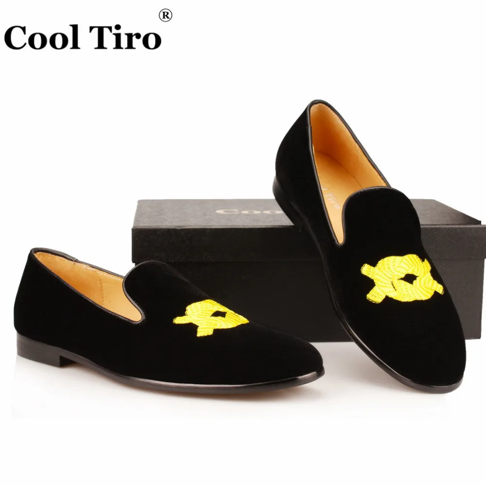 black Velvet shoes men flat (4)