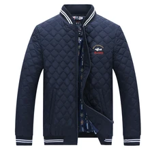 Плюс Размер M-4XL 2016 Новое Прибытие Осень и зима Мужская Пиджаки Ветровка Куртка Мужчины Толстый Хлопок Комфортно Большой Бренд