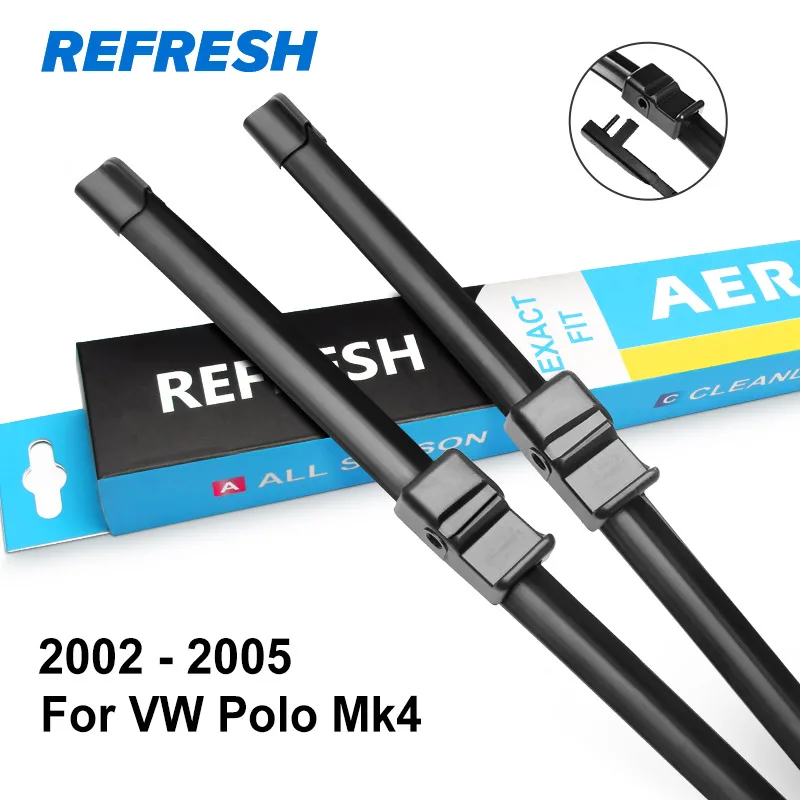 Стеклоочистители для Volkswagen Polo Хэтчбек Mk5 24 дюйма и 16 дюймов Fit кнопки оружия 2009 2010 2011 2012 2013 - Цвет: 2002 - 2005 ( Mk4 )