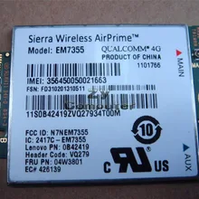 SSEA EM7355 Gobi5000 LTE/EVDO/HSPA 4G модуль NGFF карта 04W3801 для lenovo Thinkpad X240 X240S T440P T440 T440S T540P W540