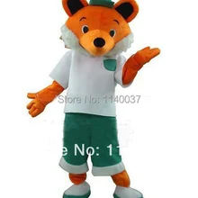 Маскоты оранжевый лиса Маскоты костюм для взрослых Размеры лиса Cosply Карнавальный костюм нарядное платье