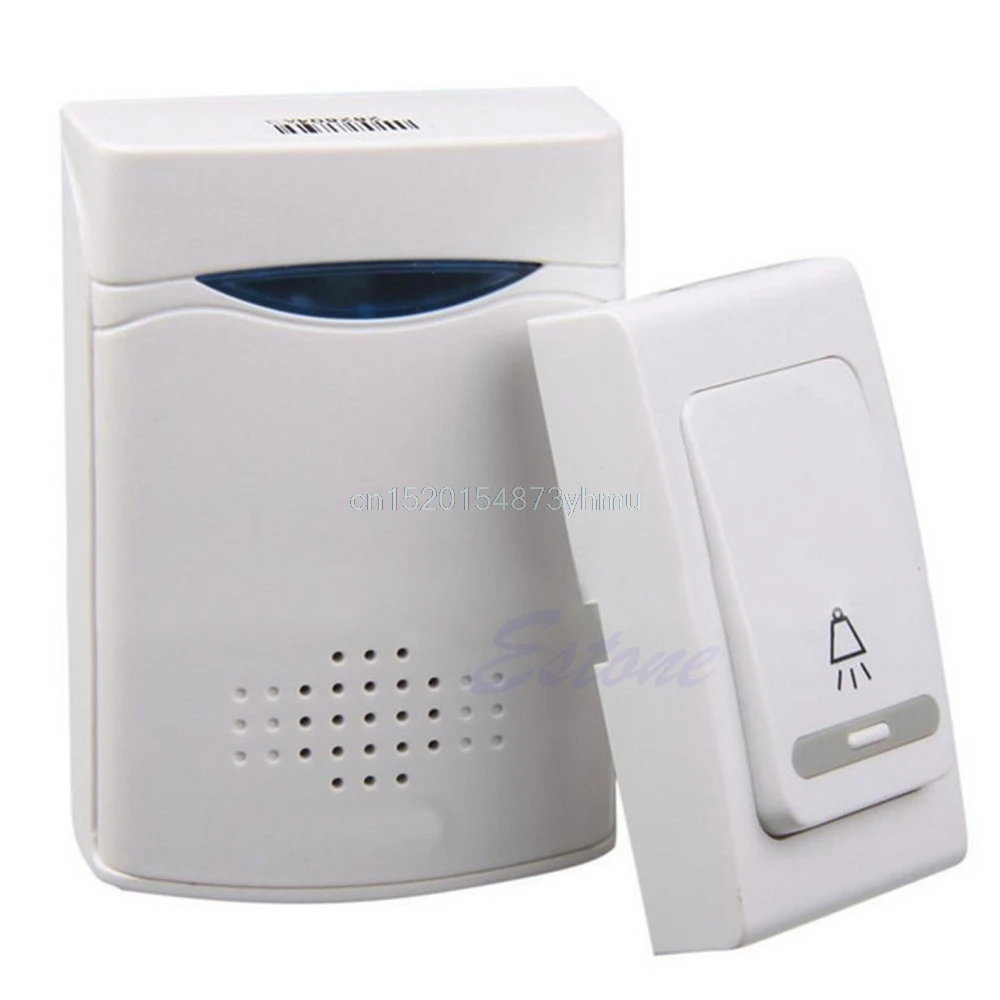 

New LED Wireless Chime Door Bell Receiver Doorbell +Remote Control 38 Tune Songs #L057# new hot