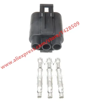 

10 Sets 3 Pin Female Waterproof Electrical Automotive Connector Plug For Car 5267598-1