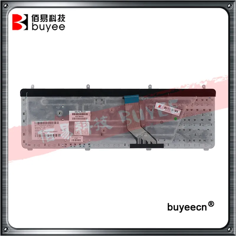 大花白色 for HP Pavilion DV7 DV7-200 DV7-300 US 键盘 (6)