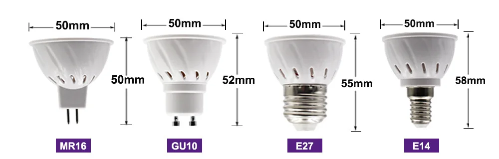 E27/GU10/MR16/E14 110 в 220 В фитолампа лампа для выращивания 36 54 72 светодиодный s полный спектр светодиодный свет для выращивания E27 Светодиодный