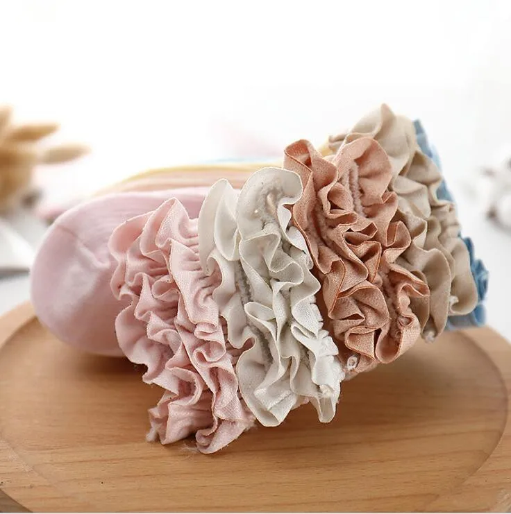 

2019 spring new kids socks sweet cotton lace socks wild slender cute socks children girls socks 5 pairs 0-10 year sock