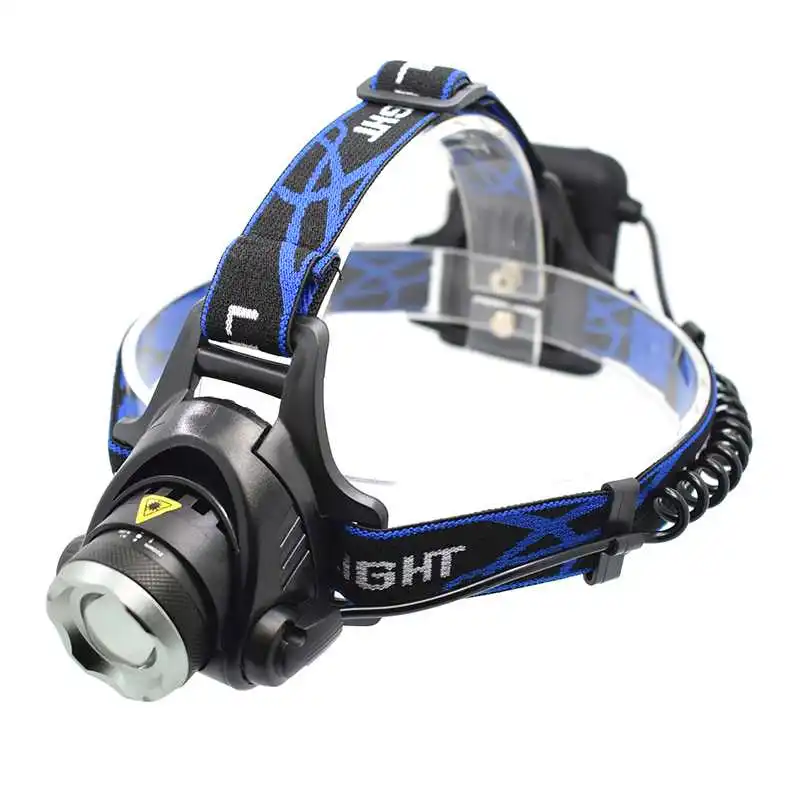 

High Power XML-T6 1000 Lumen LED Headlamp Zoomable Flashlight Forehead T6 Head Lamp AA Waterproof for Bicycling Camping Hunting
