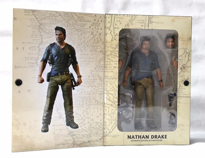 Uncharted 4 7/" Scale Ultimate Nathan Drake Action Figure FREE SHIP