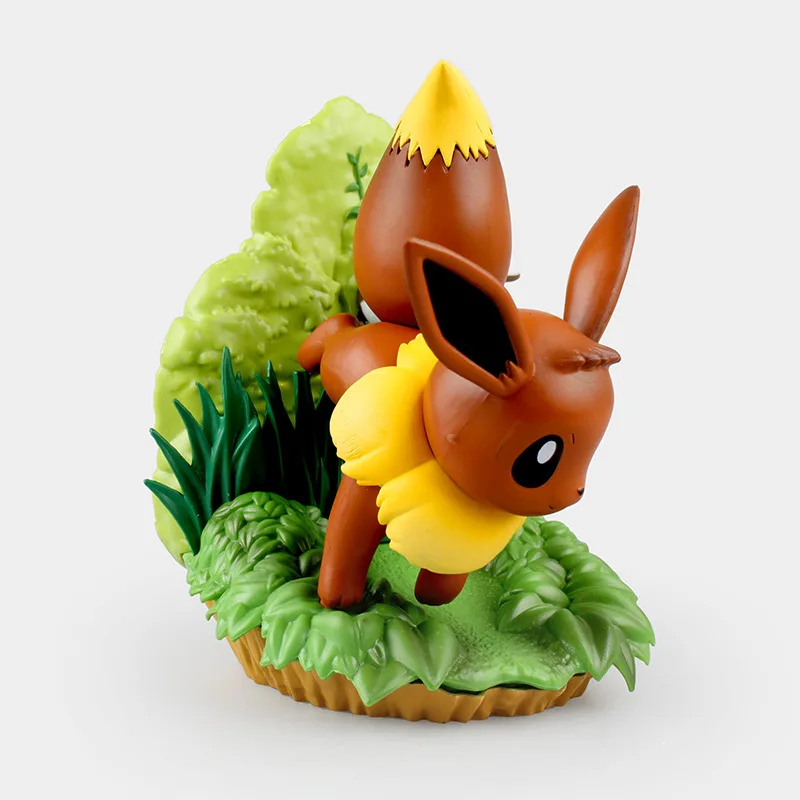 14 см TAKARA TOMY Покемон фигурка аниме фильм Пикачу Eevee ПВХ фигурка Покемон фигурка игрушка модель куклы, детский подарок с коробкой