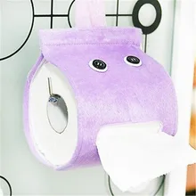 Милый туалетный настенный бумажный тканевый чехол плюшевая матерчатая коробка держатель корпуса