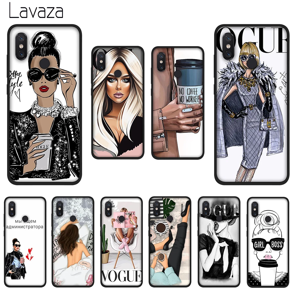 

Lavaza VOGUE Queen Princess Girl Soft TPU Silicone Case Cover for Huawei Mate 10 20 P8 P9 P10 P20 P30 Lite Pro P Smart 2019